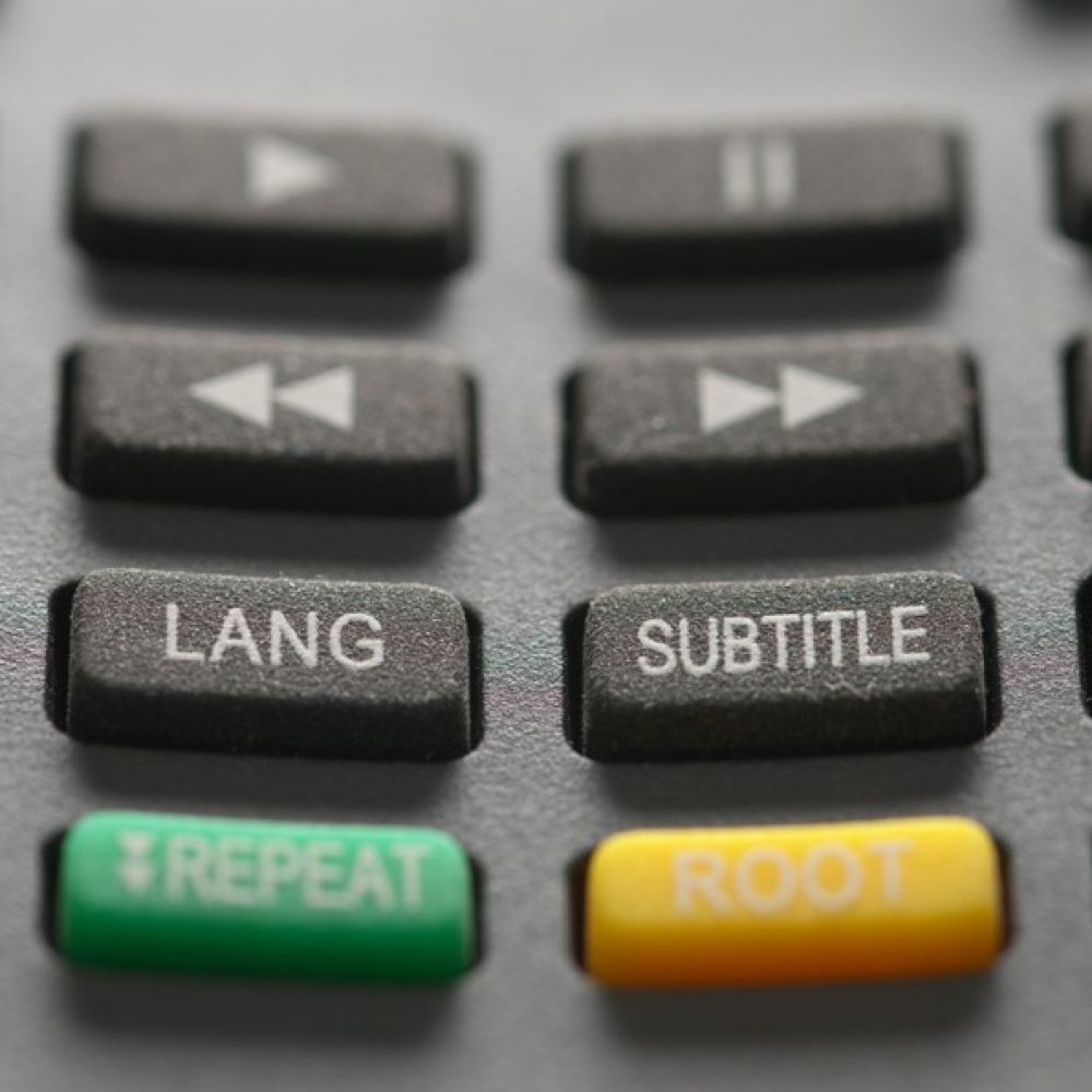picture of buttons on tv remote