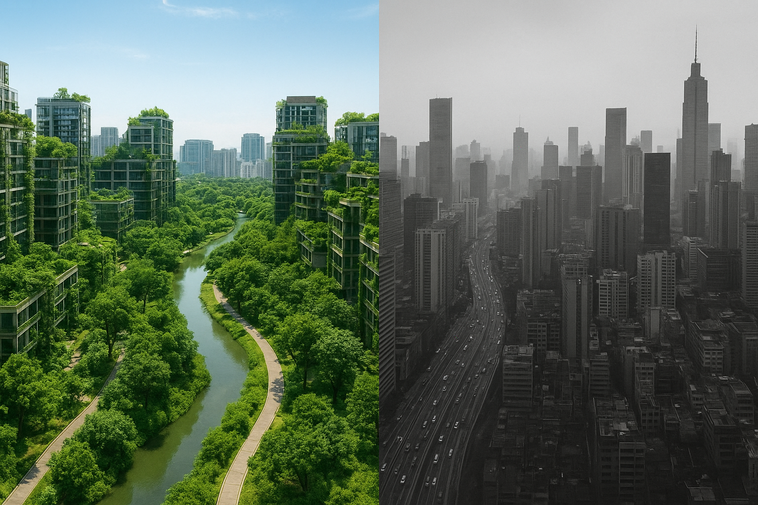 Zielona utopia czy betonowa dżungla?